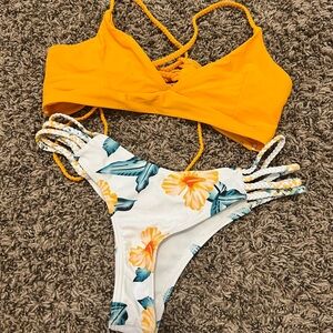 Zaful Tropical Bikini